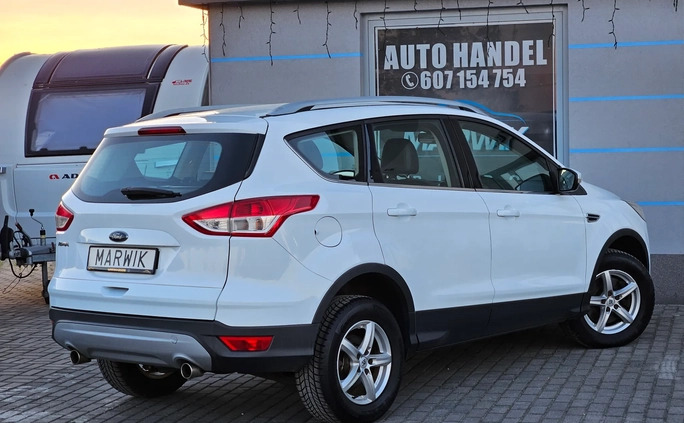 Ford Kuga cena 45900 przebieg: 198789, rok produkcji 2016 z Kłodawa małe 562